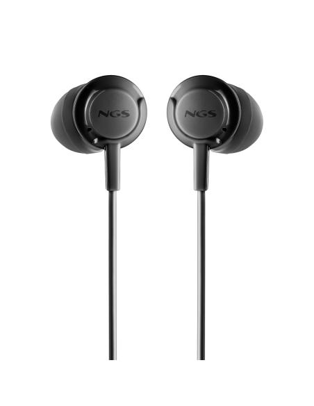 AURICULAR NGS CROSSSTEP INTRAUDITIVOS MICROFONO MULTIFUNCION BLACK USB-C