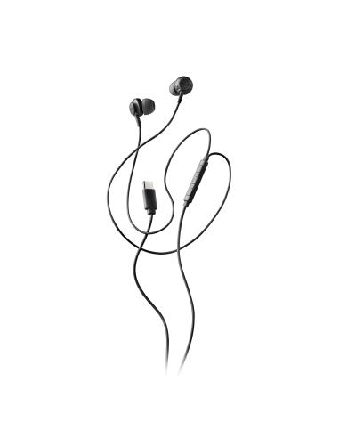 AURICULAR NGS CROSSSTEP INTRAUDITIVOS MICROFONO MULTIFUNCION BLACK USB-C