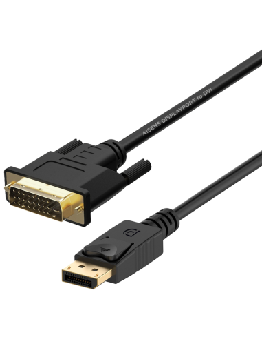 CABLE CONVERSOR AISENS DISPLAYPORT A DVI DP/M-DVI/M NEGRO 2.0M