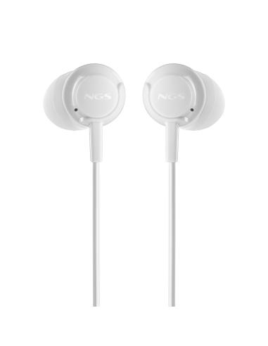 AURICULAR NGS CROSSSTEP INTRAUDITIVOS MICROFONO MULTIFUNCION WHITE USB-C