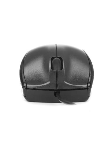 RATON NGS USB OPTICAL WIRED MOUSE BLACK MIST