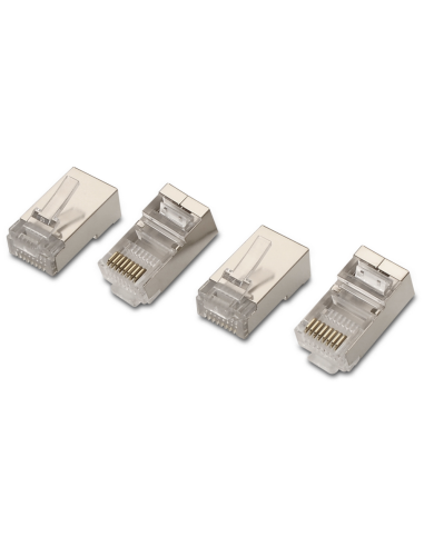 CONECTOR AISENS RJ45 8 HILOS FTP CAT.6 AWG24 (10 UDS)