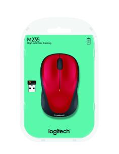 RATON LOGITECH INALAMBRICO M235 ROJO INUSB 910-002496 2