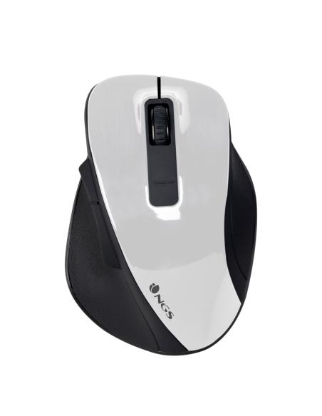 RATON NGS INALAMBRICO BOW USB BLANCO