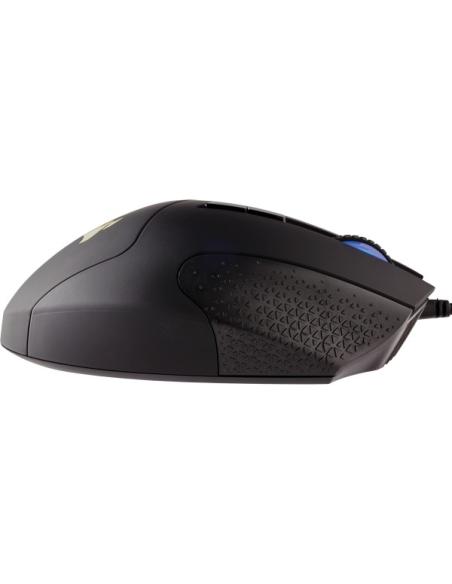 RATON CORSAIR USB GAMING SCIMITAR ELITE RGB OPTICO 16K DPI MOBAMMO NEGRO