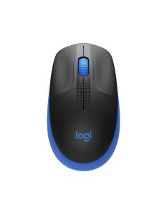 RATON LOGITECH INALAMBRICO M190 USB AZUL 910-005907