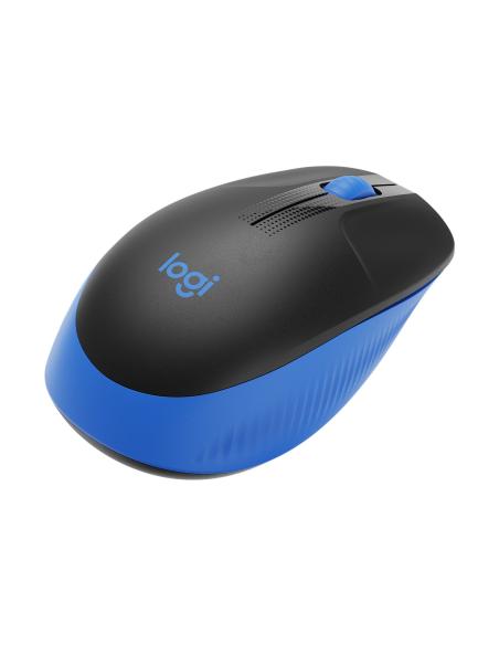 RATON LOGITECH INALAMBRICO M190 USB AZUL 910-005907