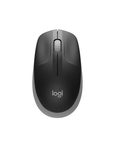 RATON LOGITECH INALAMBRICO M190 USB GRIS MEDIO 910-005906
