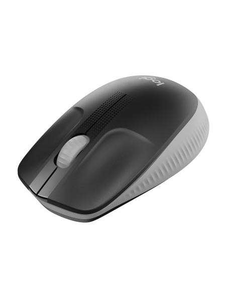 RATON LOGITECH INALAMBRICO M190 USB GRIS MEDIO 910-005906