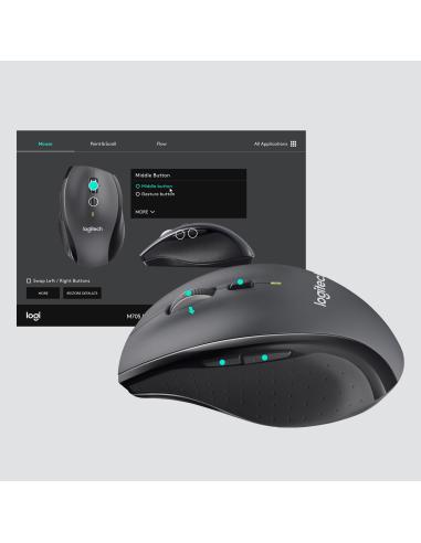 RATON LOGITECH INALAMBRICO MARATHON M705 NEGRO 910-006034