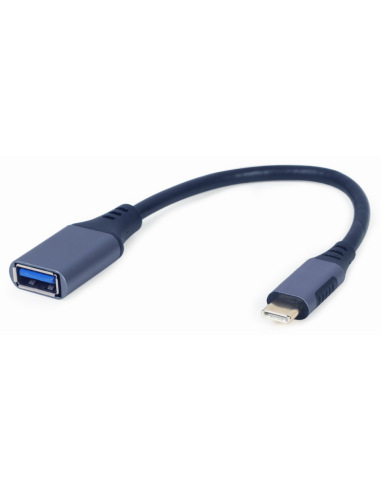 ADAPTADOR GEMBIRD USB-C A OTG (CM/AF) GRIS ESPACIAL