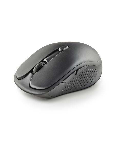 RATON NGS INALAMBRICO ERGONOMICO EVO RUST BLACK RECARGABLE NEGRO USB