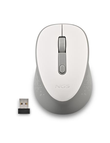 RATON NGS INALAMBRICO DEW WHITE NANO USB