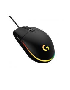 RATON LOGITECH GAMING G203 NEGRO / TECNOLOGIA LIGHTSYNC RGB / 6000 DPI / USB / 910-005796
