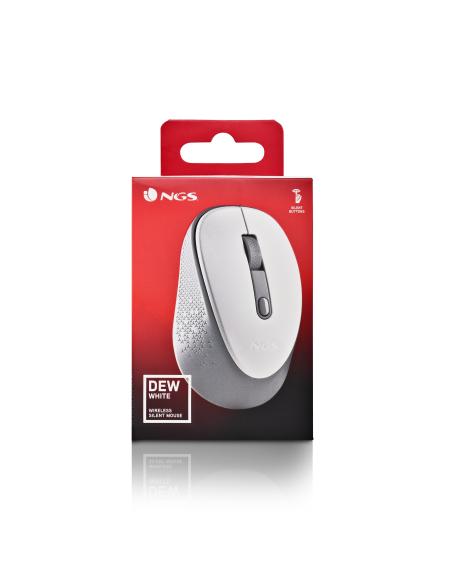 RATON NGS INALAMBRICO DEW WHITE NANO USB