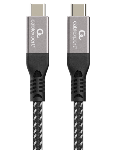 CABLE GEMBIRD USB 4 TIPO C DE PRIMERA CALIDAD, 40 GBPS, 240 W, 1,5 M