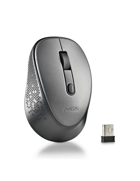 RATON NGS INALAMBRICO DEW GRAY NANO USB
