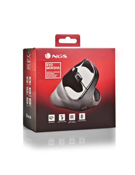 RATON NGS INALAMBRICO EVO MOKSHA VERTICAL RECARGABLE
