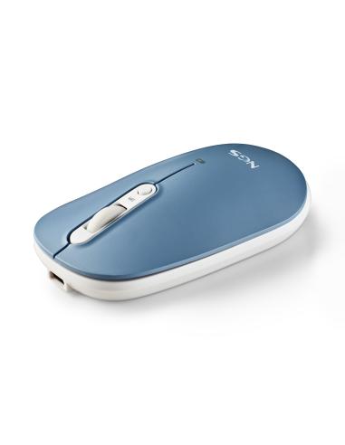 RATON NGS INALAMBRICO SHELL-RB RECARGABLE BT MULTIMODO SILENCIOSOUC