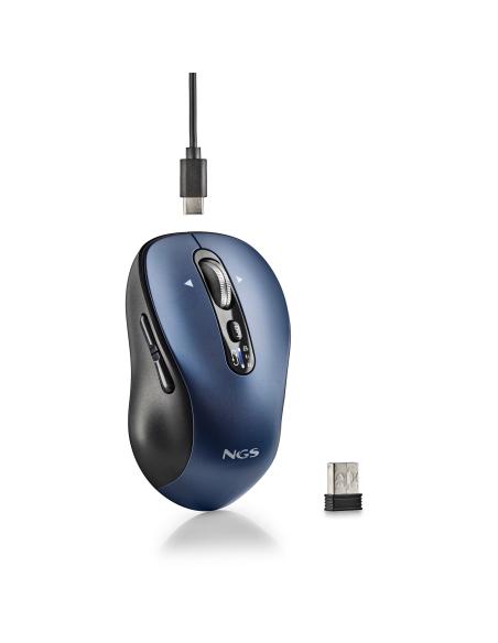 RATON NGS INALAMBRICO INFINITY-RB RECARGABLE BT MULTIDISPOSITIVO
