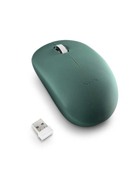 RATON NGS INALAMBRICO FOG PRO GREEN USB 1000DPI