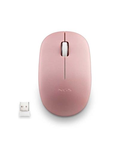 RATON NGS INALAMBRICO FOG PRO PINK USB 1000DPI