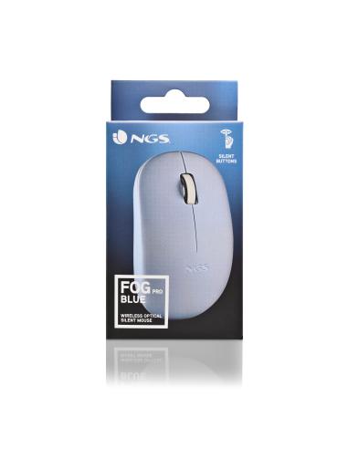 RATON NGS INALAMBRICO FOG PRO BLUE USB 1000DPI