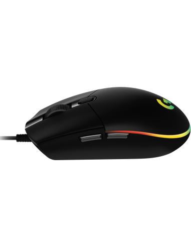 RATON LOGITECH USB GAMING G102 LIGHTSYNC NEGRO 910-005823