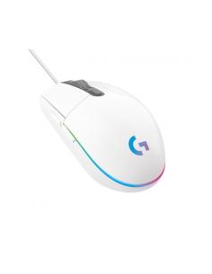 RATON LOGITECH GAMING G203 BLANCO / TECNOLOGIA LIGHTSYNC RGB / 6000 DPI / USB / 910-005797