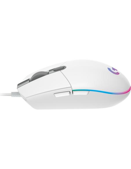 RATON LOGITECH USB GAMING G102 LIGHTSYNC BLANCO 910-005824