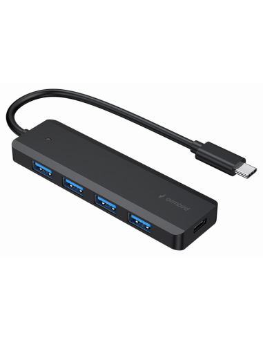 CONCENTRADOR GEMBIRD USB 3.1 (GEN 1) TIPO C DE 4 PUERTOS