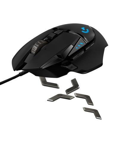 RATON LOGITECH USB GAMING G502 HERO NEGRO 910-005471