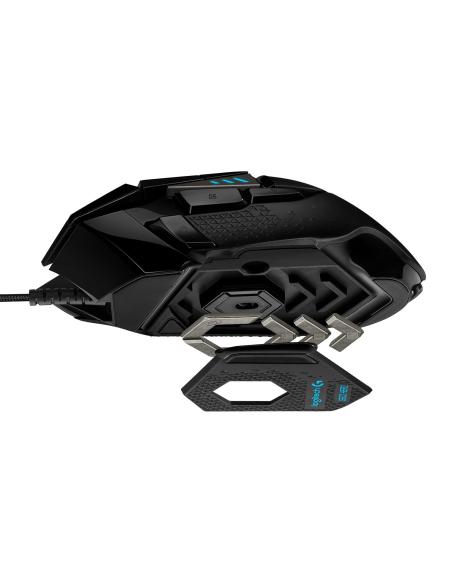 RATON LOGITECH USB GAMING G502 HERO NEGRO 910-005471