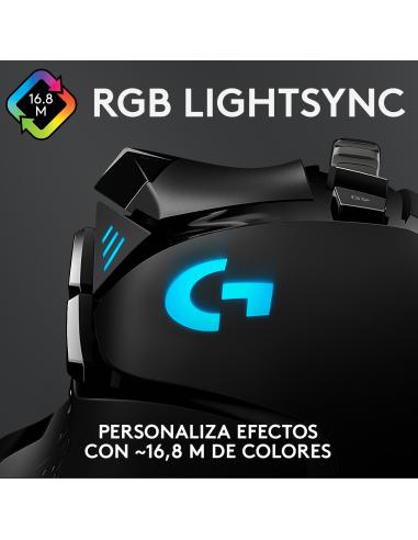 RATON LOGITECH USB GAMING G502 HERO NEGRO 910-005471