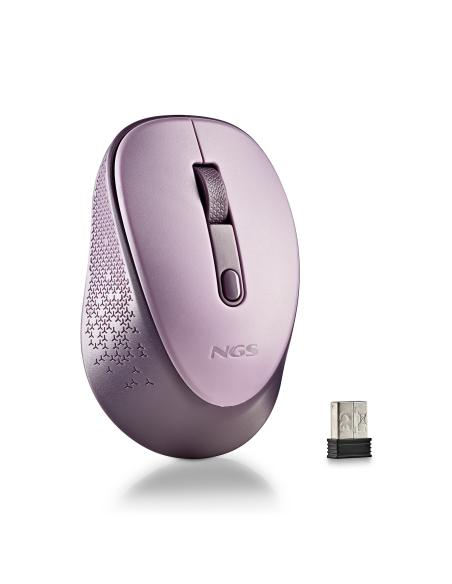 RATON NGS INALAMBRICO DEWLILAC NANO USB