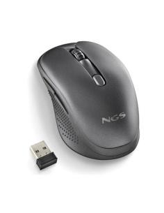 RATON NGS INALAMBRICO EVOSPOOK BLACK RECARGABLE MULTIMODO NEGRO USB-A