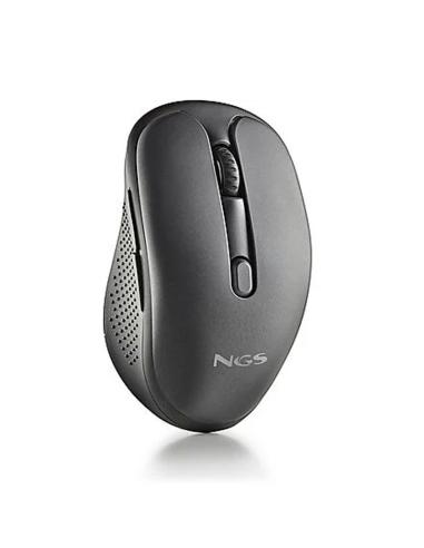 RATON NGS INALAMBRICO LASER EVOMIX BLACK RECARGABLE MULTIMODO NEGRO USB-C
