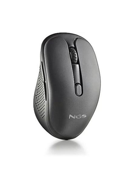 RATON NGS INALAMBRICO LASER EVOMIX BLACK RECARGABLE MULTIMODO NEGRO USB-C