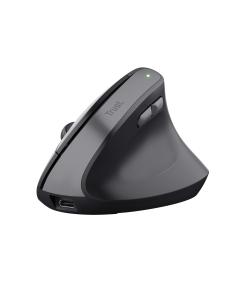 RATON TRUST VERTICAL BAYO II INALAMBRICO ERGONOMICO USB NEGRO 25145 2