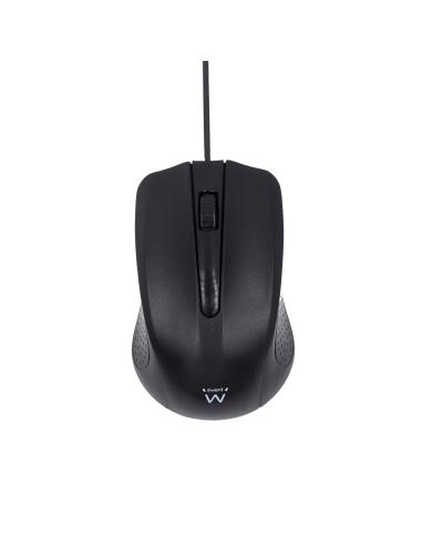 RATON EWENT OPTICO 1000ppp USB EW3300