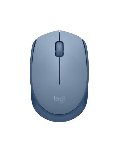 RATON LOGITECH INALAMBRICO M171 USB GRIS-AZULADO 910-006866
