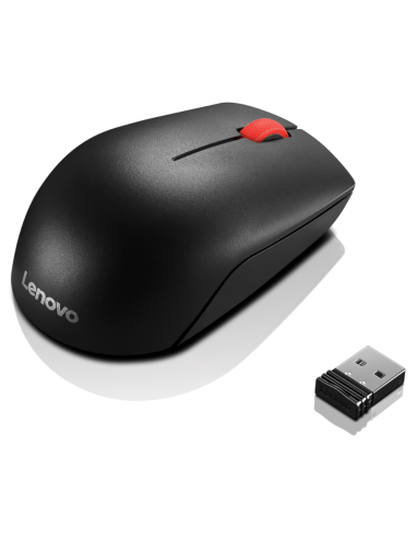 RATON LENOVO ESSENTIAL COMPACT NEGRO RF INALAMBRICO PILAS
