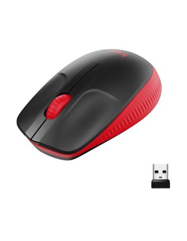 RATON LOGITECH INALAMBRICO M190 USB ROJO 910-005908