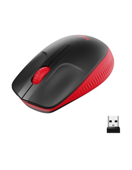 RATON LOGITECH INALAMBRICO M190 USB ROJO 910-005908