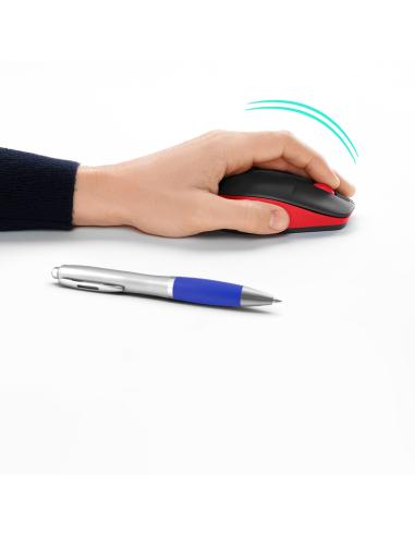 RATON LOGITECH INALAMBRICO M190 USB ROJO 910-005908