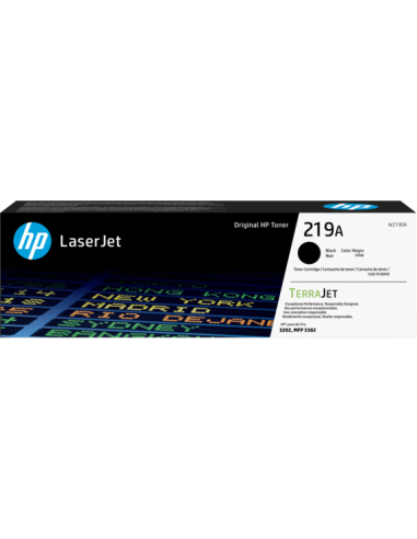 TONER HP 219A NEGRO LASERJET PRO 3202DW 3302FDN 3202DN (W2190A)