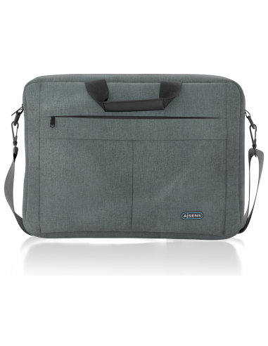 MALETIN AISENS PREMIUM 15,6" GRIS