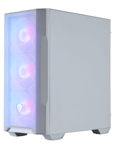 CAJA GAMING MSI MAG FORGE M100R WHITE MICRO ATX 2XUSB3.2 ARGB