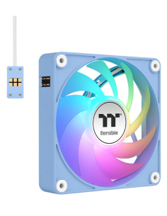 VENTILADOR MAGNETICO DE CAJA THERMALTAKE CT120 EX ARGB 3XVENT AZUL HYDRANGEA