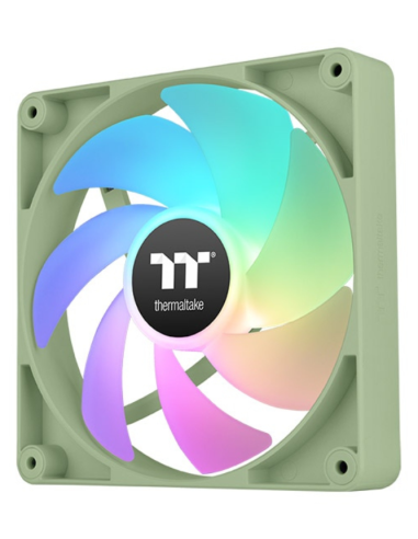 VENTILADOR CAJA THERMALTAKE CT120 ARGB 2XVENT VERDE MATCHA